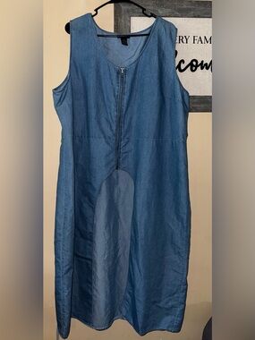 Cotton Express Cover Up Zipper Front 3XL